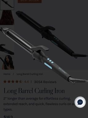 Bio Ionic Curling Wand 1.5”